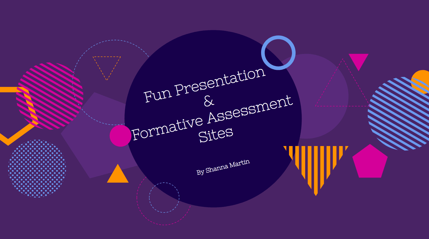 Example of a SlidesCarnival Template