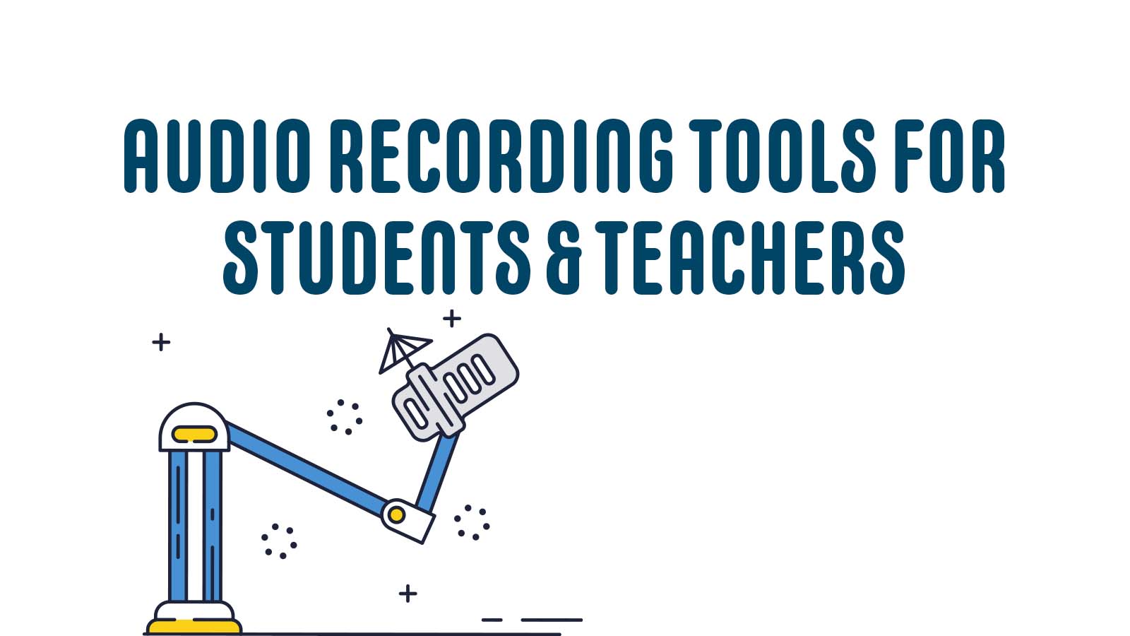 Audio recording tools