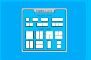 ToonDoo layout selector