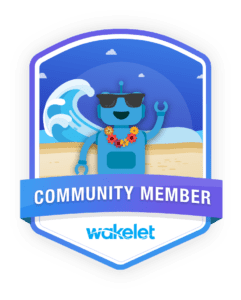 Wakelet Community Member Badge
