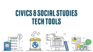 Civics and social studies tech tools episode cover art