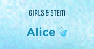 Girls and Stem with Alice logo