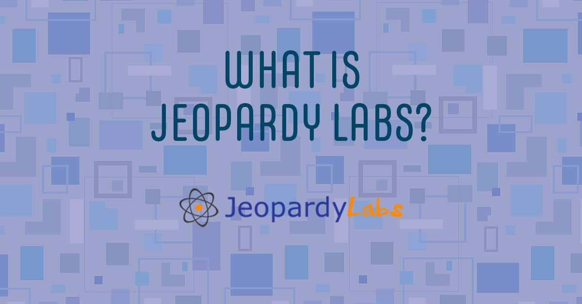 Jeopardy Labs logo with text
