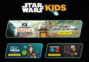 Star wars kids home page