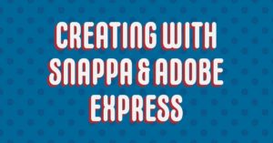 Snappa and Adobe Express over polka dots