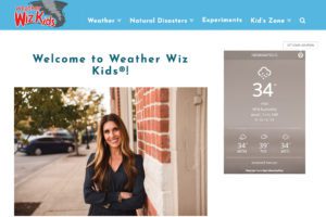 Weather Wiz Kids home page