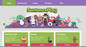 SentencePlay homepage