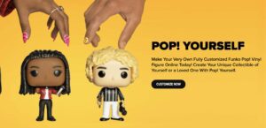 Funko Pop Yourself home page
