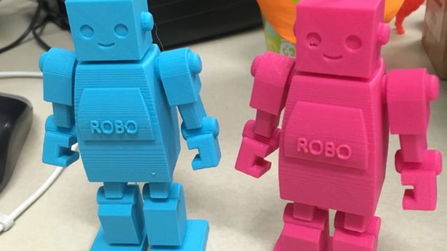 Thingiverse - Finished 3D printed robots