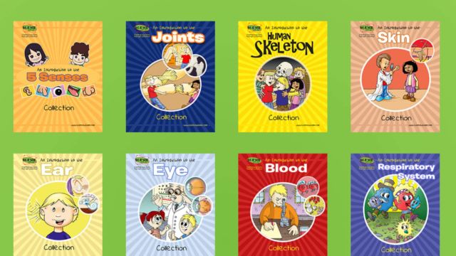 A screenshot of collections of lessons from Science With Me