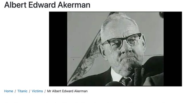 Albert Edward Ackerman