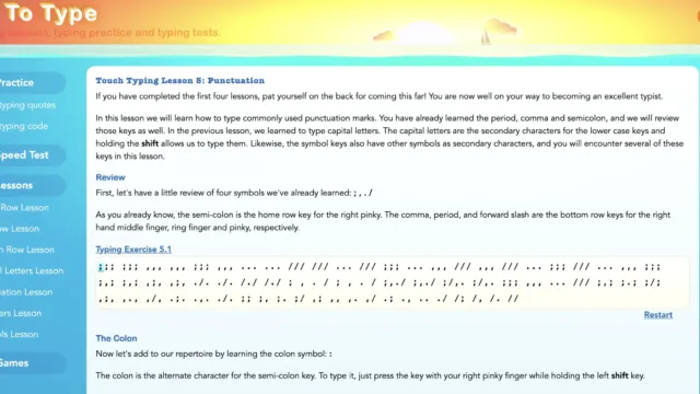 Screenshot of an online multiplayer typing race game. A leaderboard on the left shows participants with unique usernames and avatars. A progress bar tracks how far each player has typed, represented by small car icons moving across the screen. The game provides a quote to type, and the players’ speeds and errors are displayed in a ranking format.